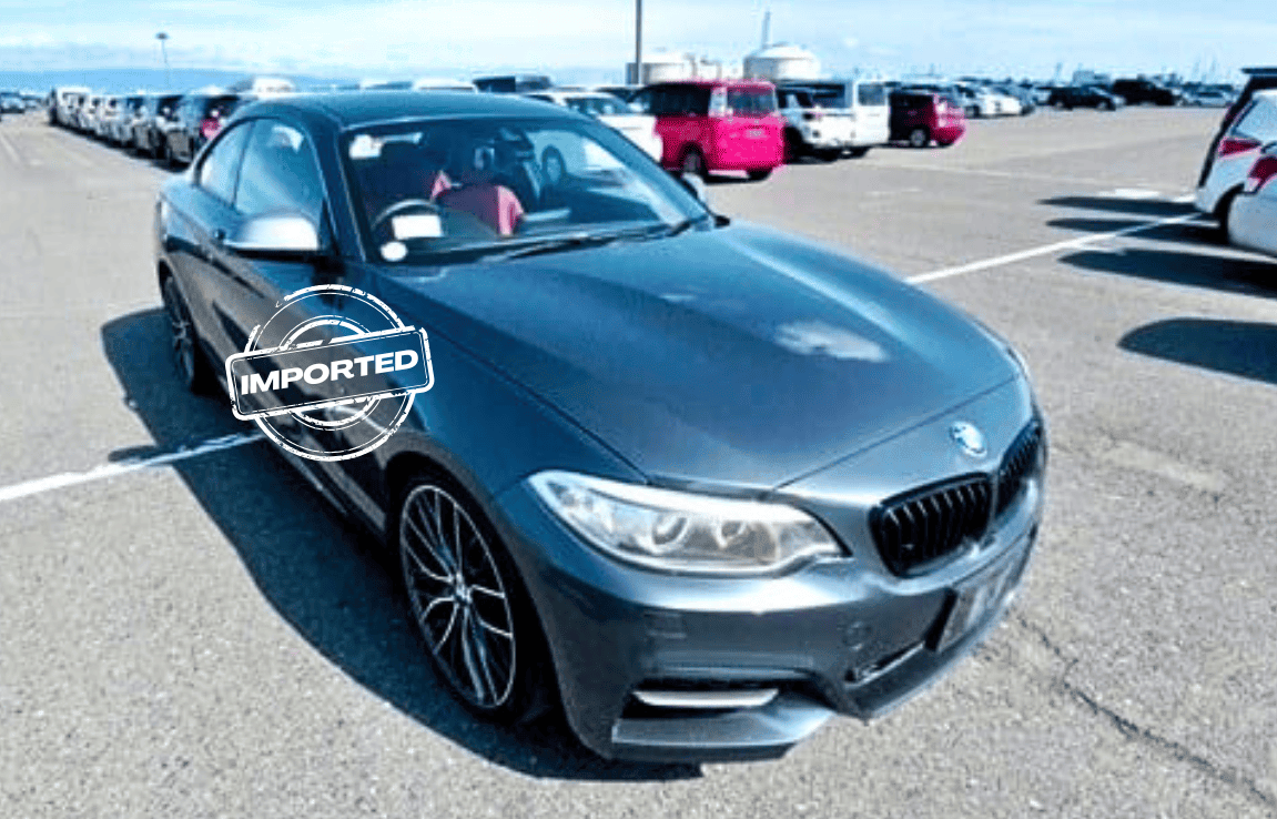 2015 BMW 2 Series M235i Coupe grey performance coupe Japan import low km