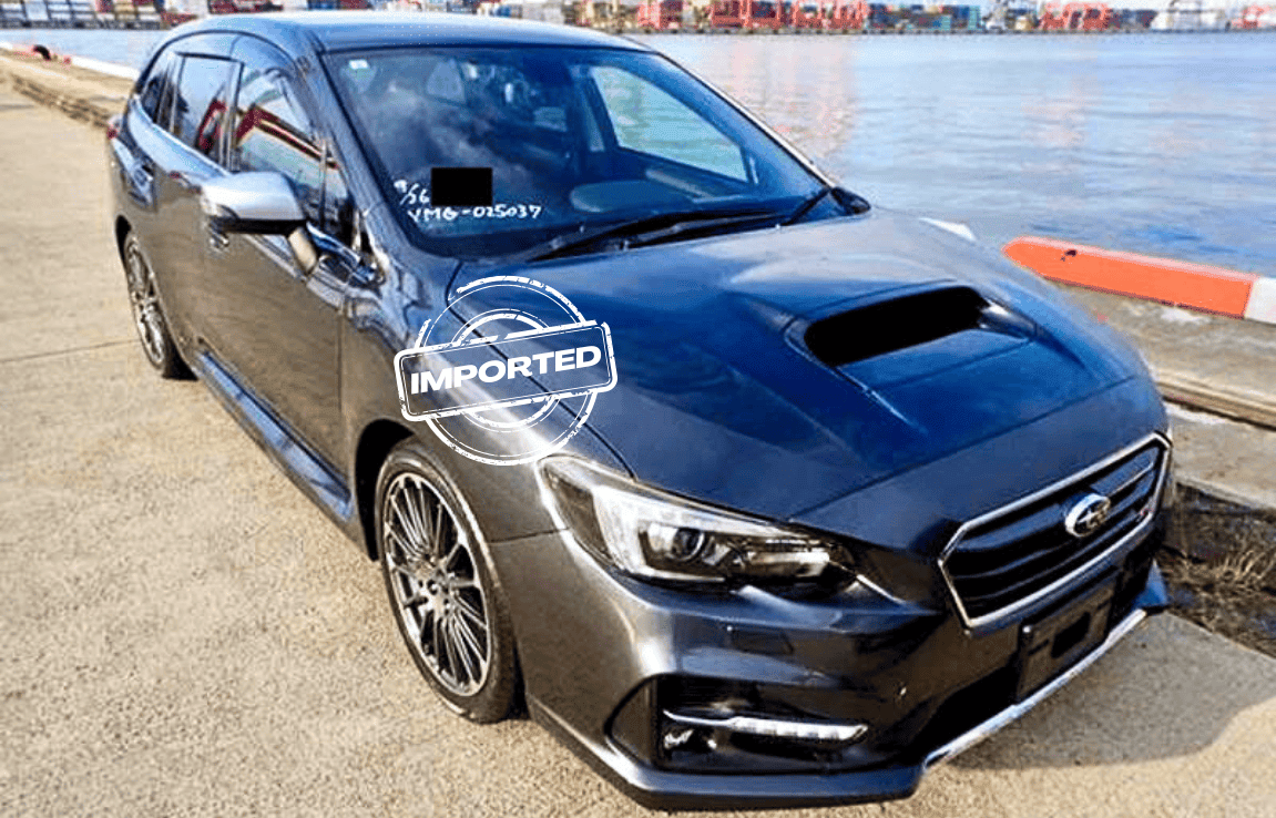 2015 Subaru Levorg GT-S EyeSight pearl white 2.0L turbo wagon Japan import low km