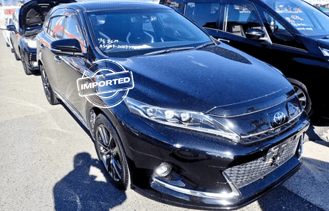 2018 Toyota Harrier GR Elegance Sport black 2.0L SUV Japan import low km